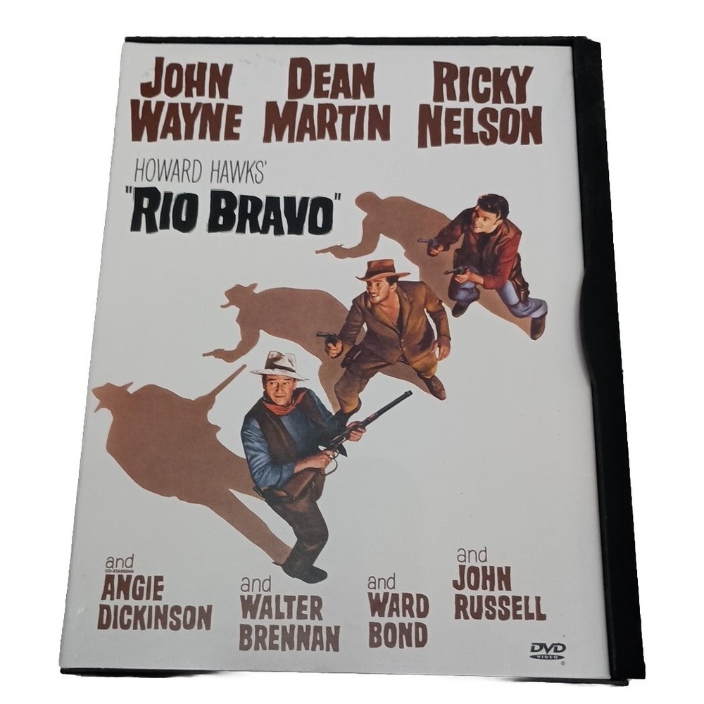 Rio Bravo DVD 1959 John Wayne Dean Martin Western Snapcase 085391105022